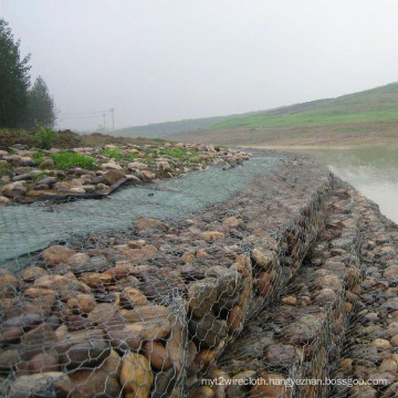 Factory Sale River Protection Galvanized Gabion Basket